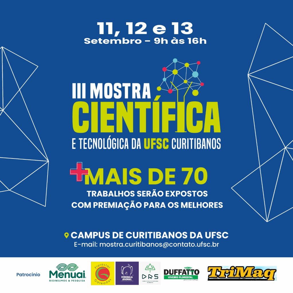 III Mostra Científica e Tecnológica da UFSC Curitibanos @ UFSC Curitibanos